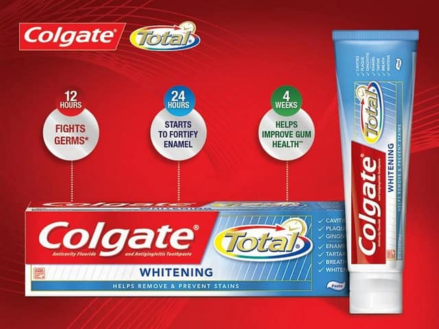 colgate total whitenning